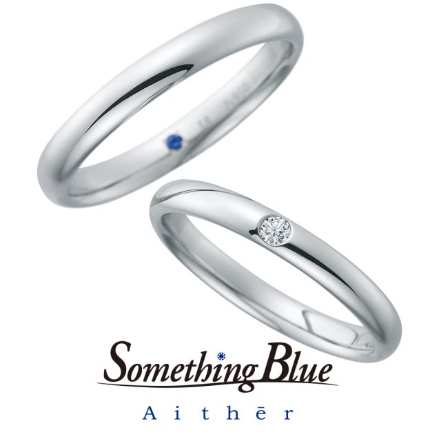 Something Blue – Square / スクエア 結婚指輪  SP766,SP767