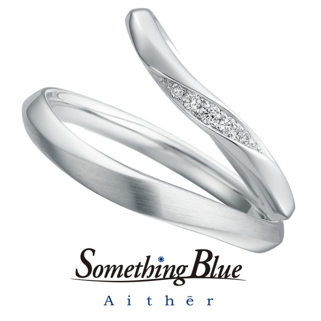 Something Blue Aither – Feather / フェザー 婚約指輪 SHE008