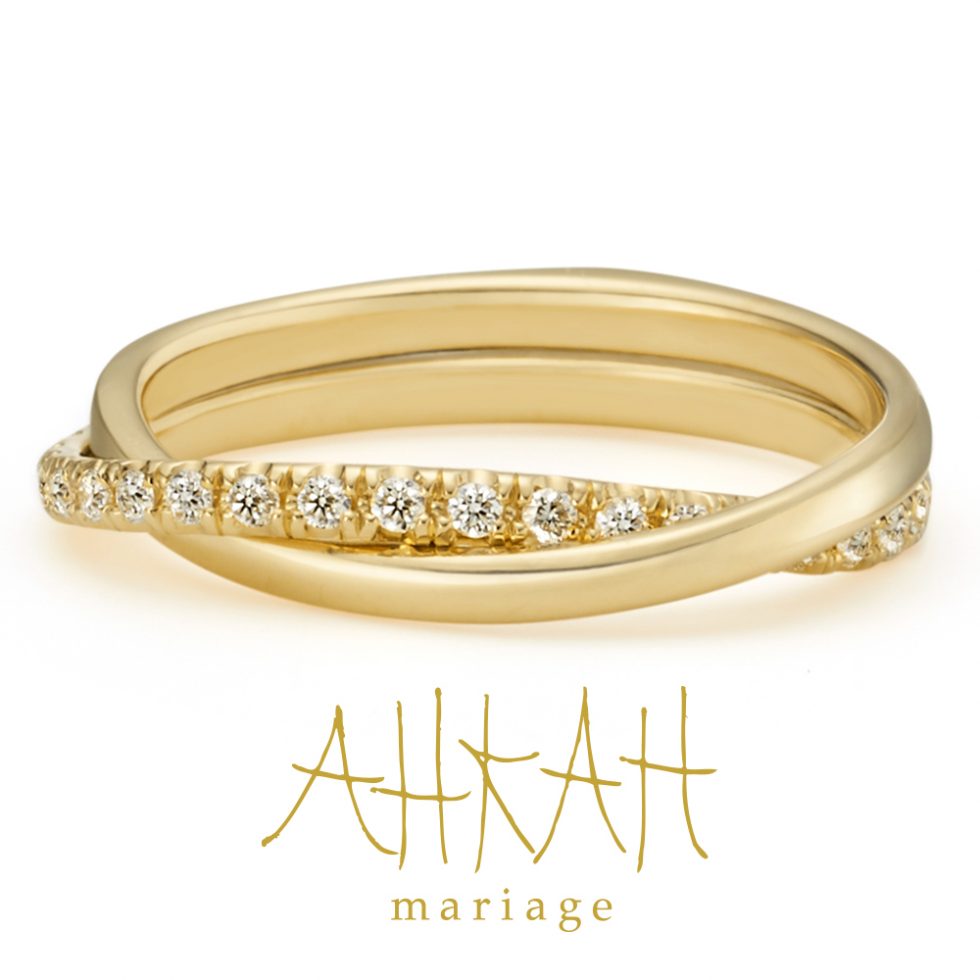 AHKAH – TWO of US ゴールド | アーカー(AHKAH)鹿児島 | 結婚指輪 