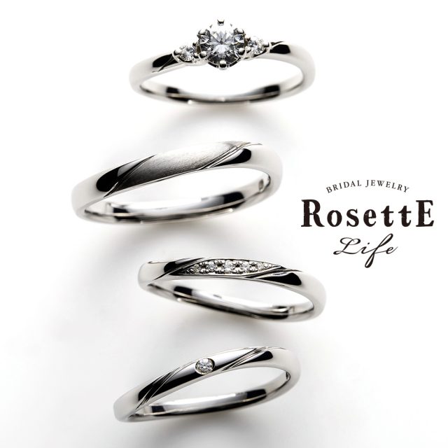 全国のJKPlanetで人気！！RosettE Lifeのブライダルリング💍【婚約指輪・結婚指輪のJKPlanet】