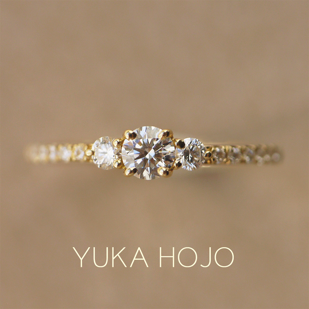 YUKA HOJO – Comet – ほうき星 / コメット 婚約指輪 | ユカホウジョウ