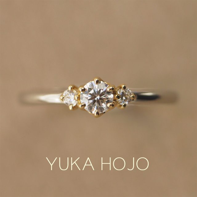 YUKA HOJO – Current / カレント 結婚指輪