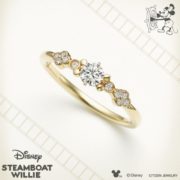 ミッキー&ミニーのような幸せな恋人たちへ贈る結婚指輪『Disney STEAMBOAT WILLIE』【JKPlanet 銀座・表参道・九州】