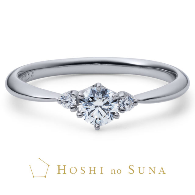 星の砂 Vesta ヴェスタ 火と炉の女神 エンゲージリング 星の砂 Hoshi No Suna 結婚指輪 婚約指輪のjkplanet 公式サイト