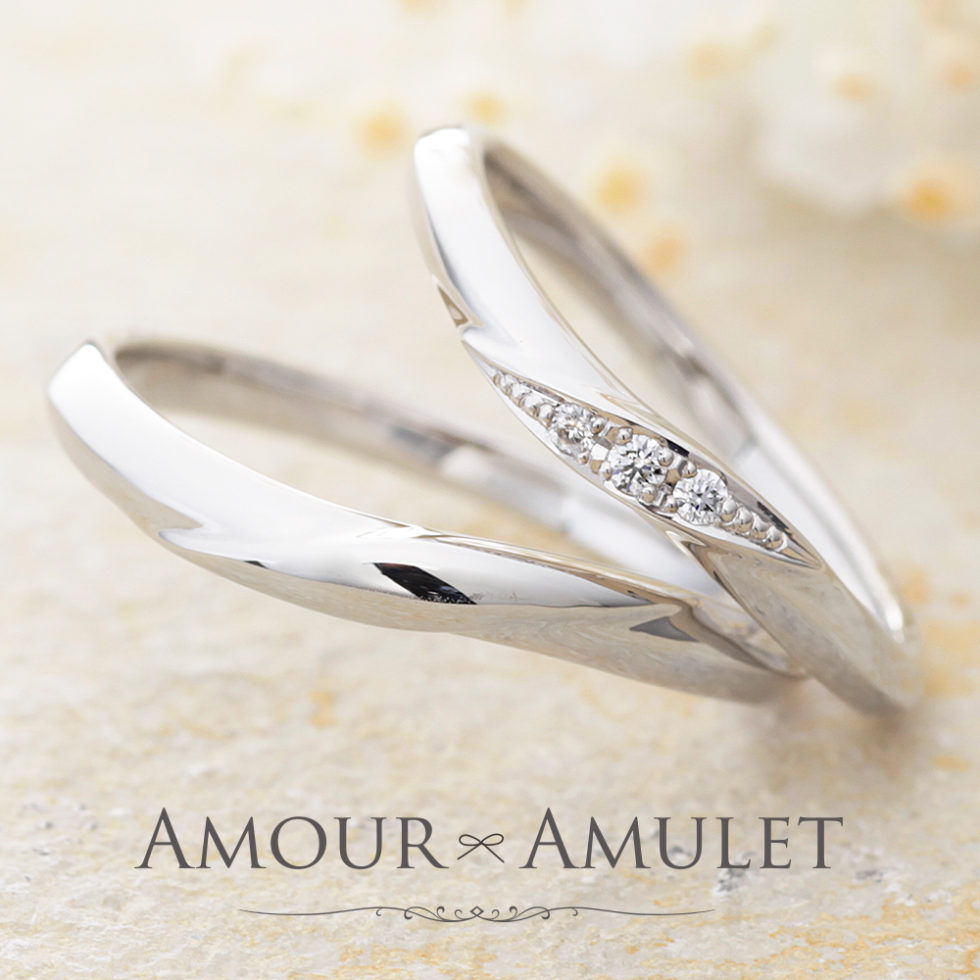 結婚指輪プラチナ　AMOUR AMULET - CHOU CHOU [シュシュ]