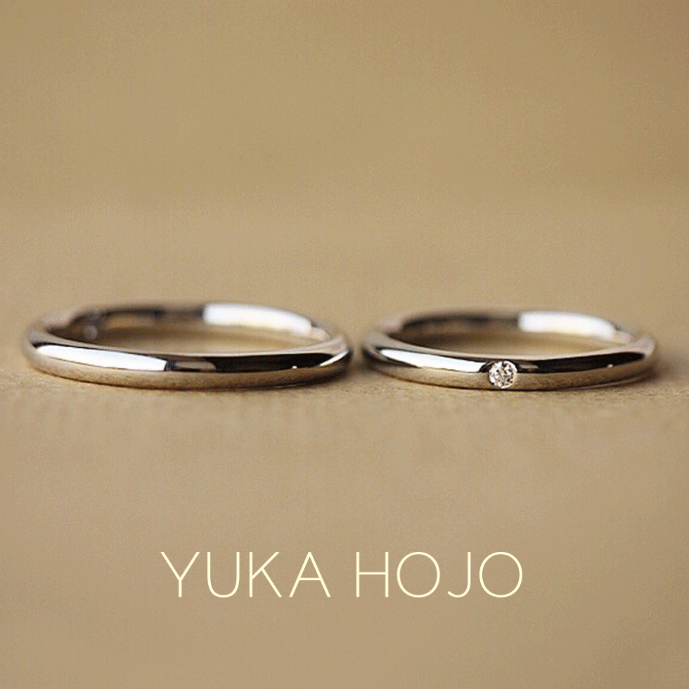 結婚指輪 - YUKA HOJO - Soulmates / ソウルメイト プラチナ