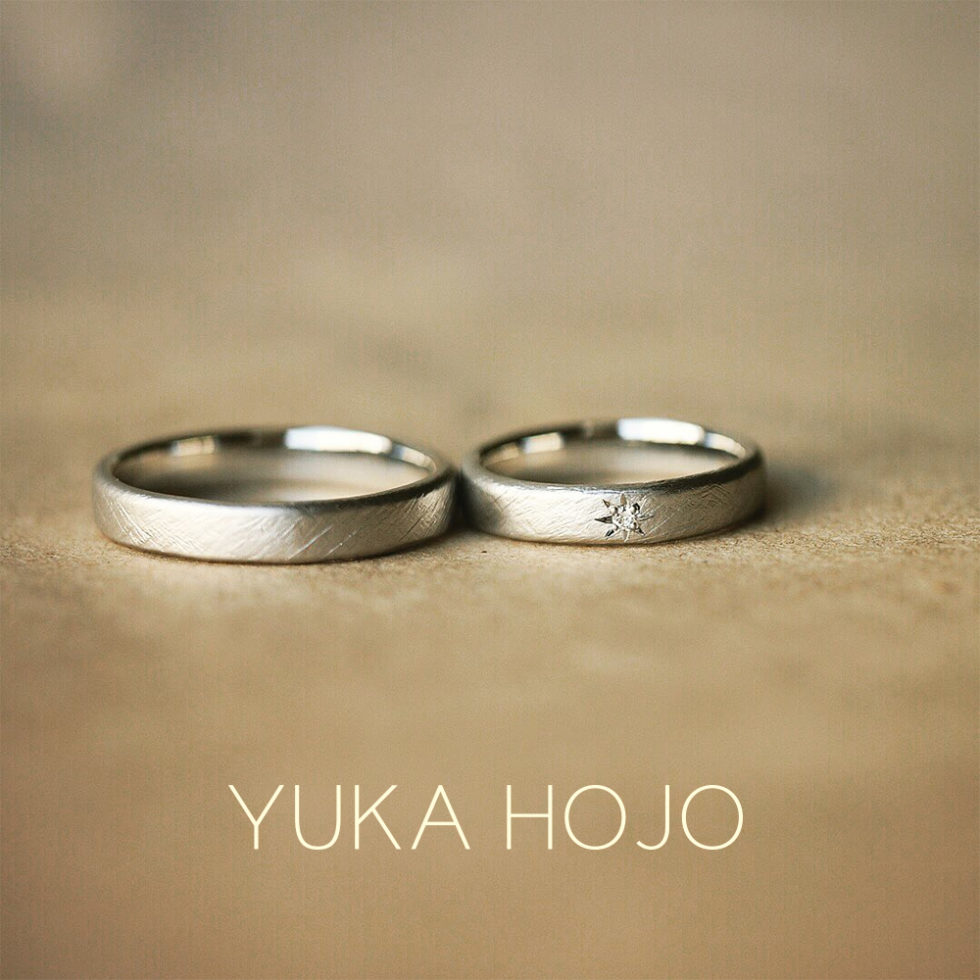 結婚指輪 - YUKA HOJO - Weave / ウィーブ　プラチナ