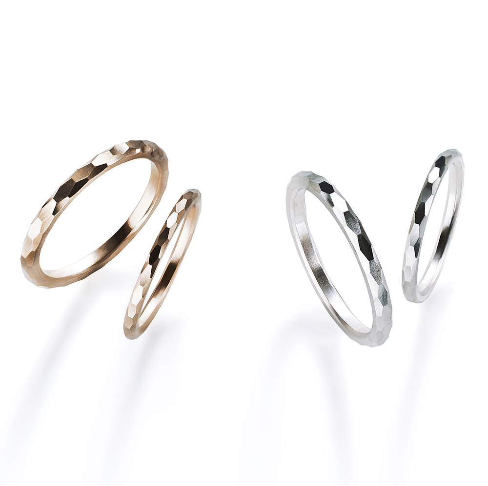 AHKAH – Honesty Mirror Cut Ring | アーカー(AHKAH)鹿児島 | 結婚指輪