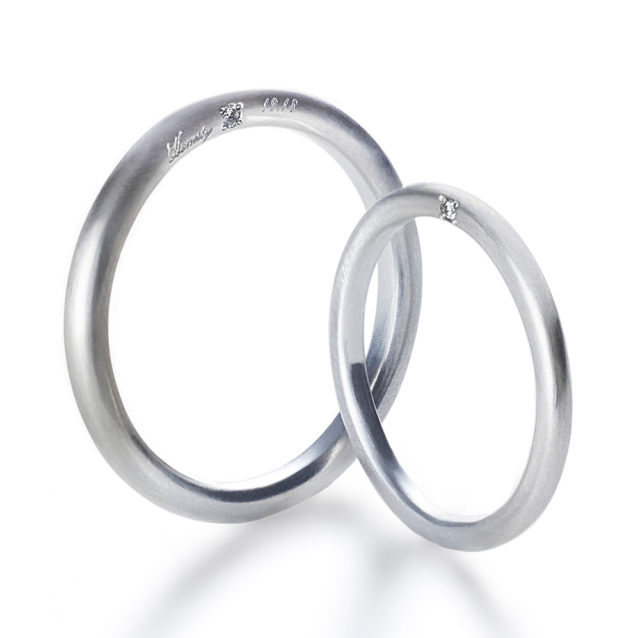 AHKAH – Amour Engagement Ring プラチナ
