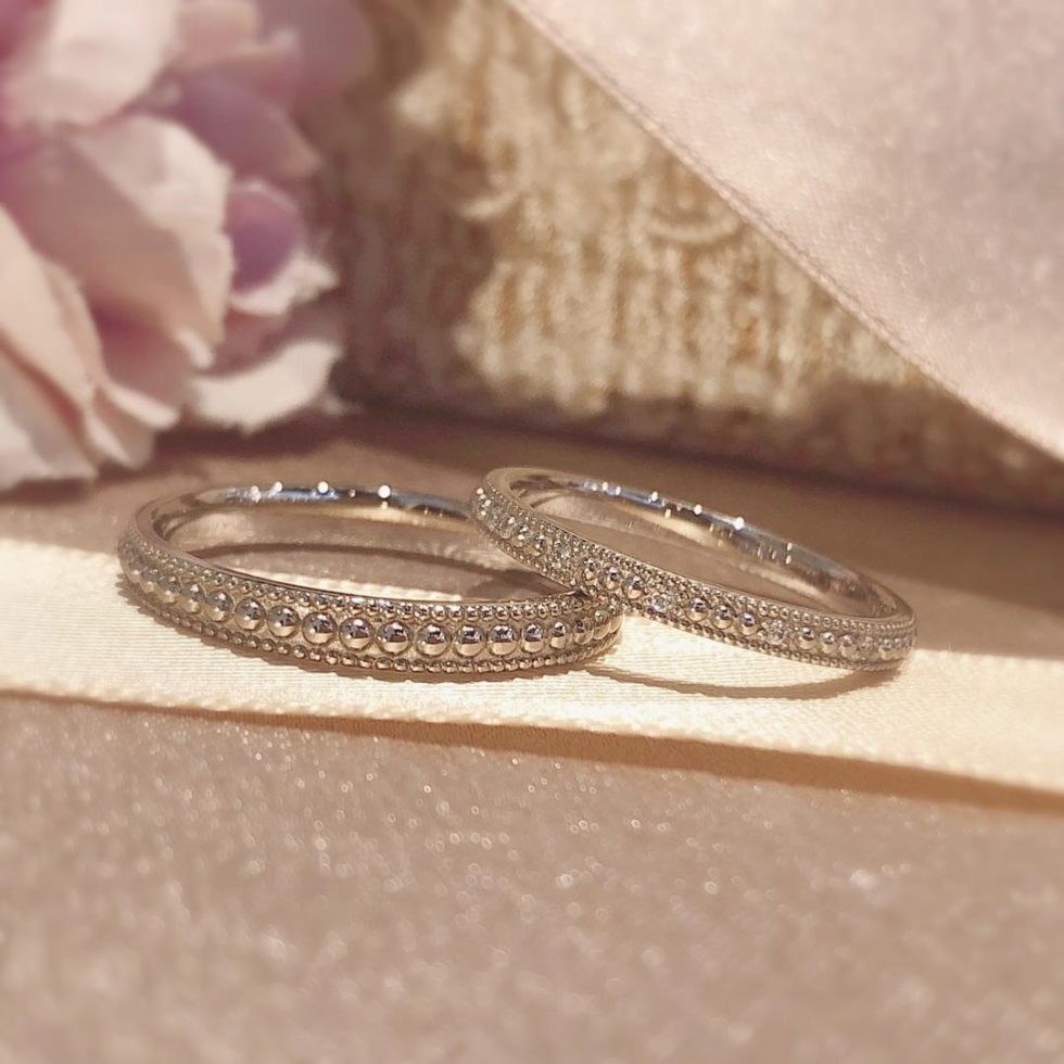 インスタ画像　PRIMA PORTA - Pirouette [ピルエット]　結婚指輪