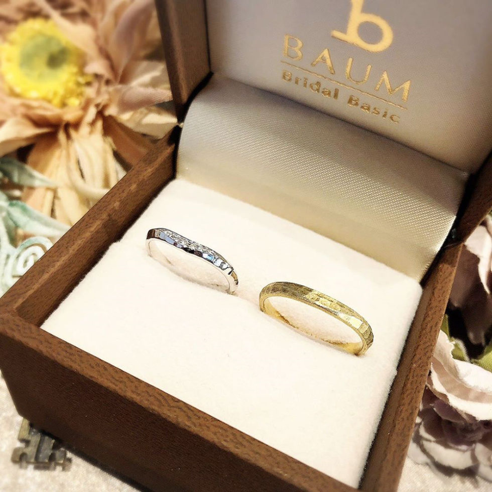 ケース入り結婚指輪画像 - BAUM　OLIVE [オリーブ]