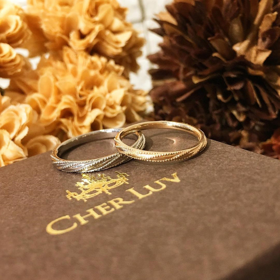 インスタ画像 - CHER LUV/シェールラヴ - MATTHIOLA [マッティオラ]　結婚指輪