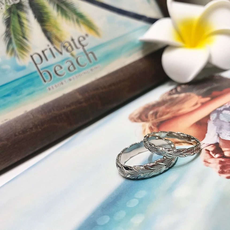 インスタ画像 - private beach - LAU/ラウ 　結婚指輪