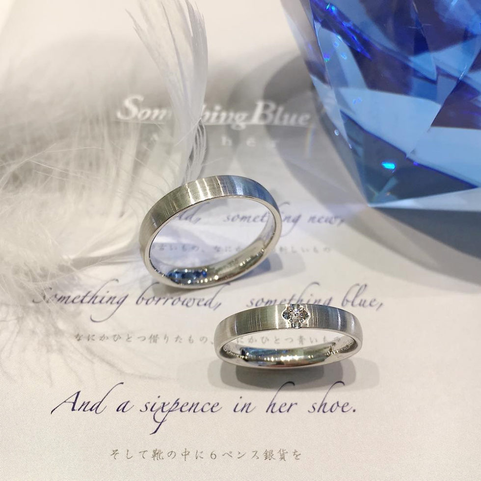 インスタ画像 - Something Blue Aither - Reflection / リフレクション SH702/SH703　結婚指輪