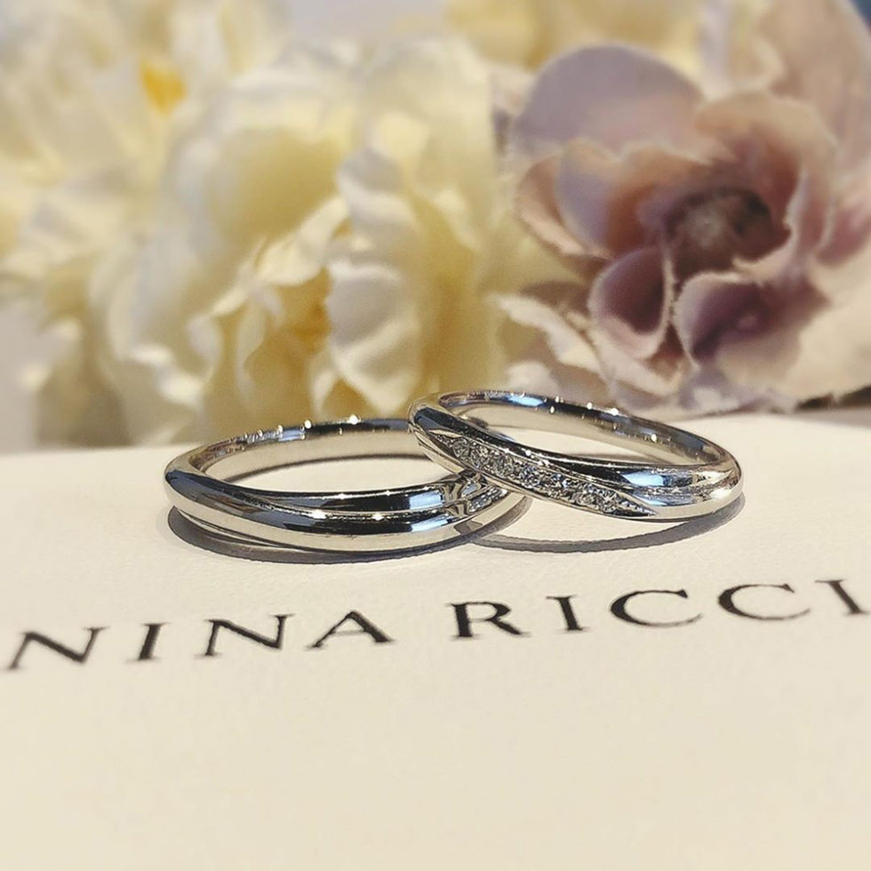 結婚指輪ペア　ニナリッチ 6R1Q01/Q02