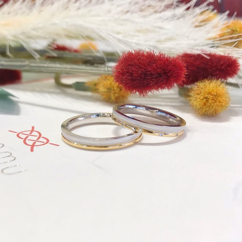 インスタ画像 - katamu - 東雲(しののめ)　結婚指輪