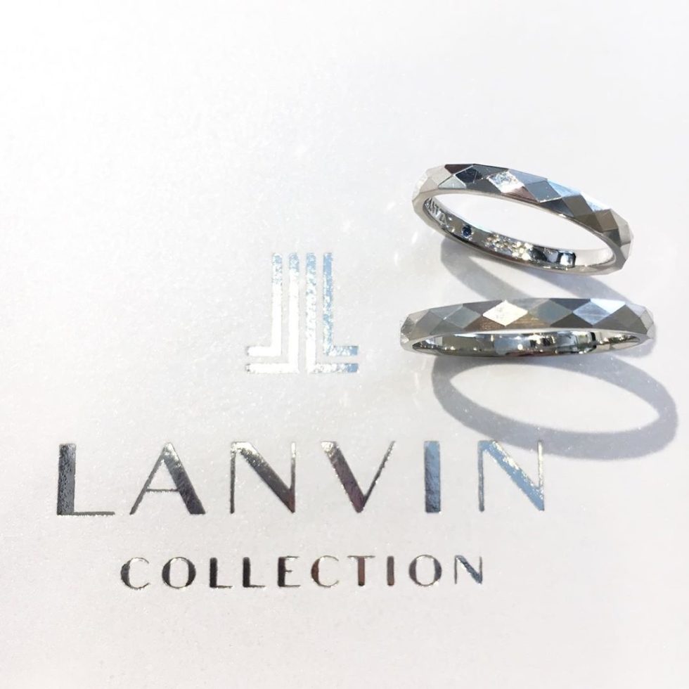 結婚指輪ペア画像　LANVIN[ランバン]結婚指輪 品番 5924064/5924065