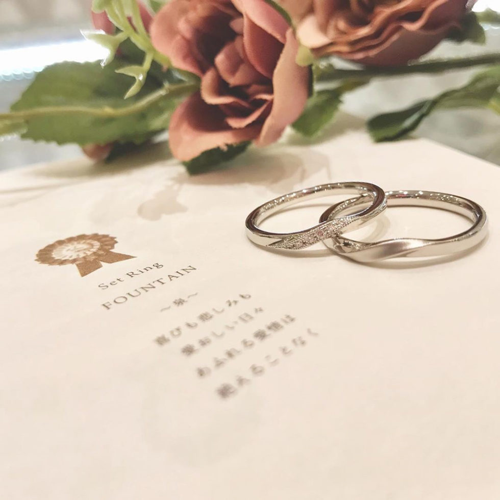 インスタ画像 - RosettE/ロゼット - FOUNTAIN / 泉　結婚指輪