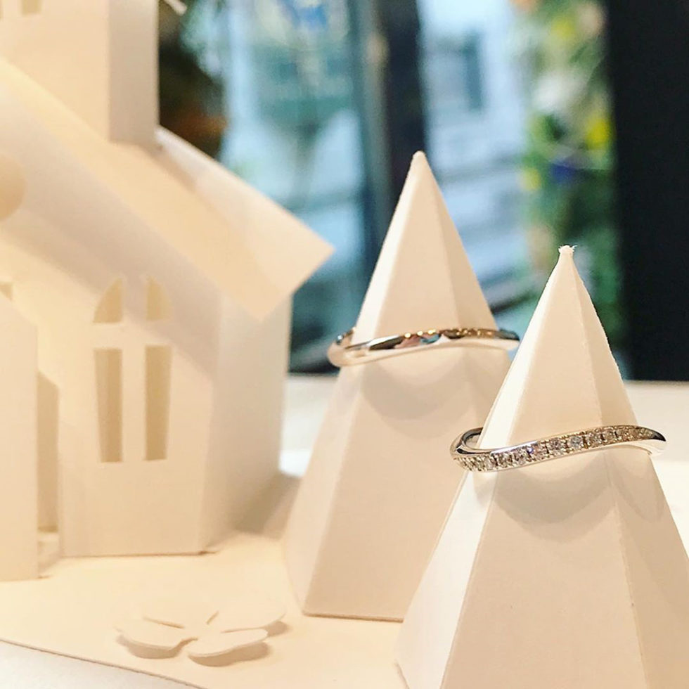 インスタ画像　フォーエバーマーク　QCPFM K1/QCPFM K2　結婚指輪