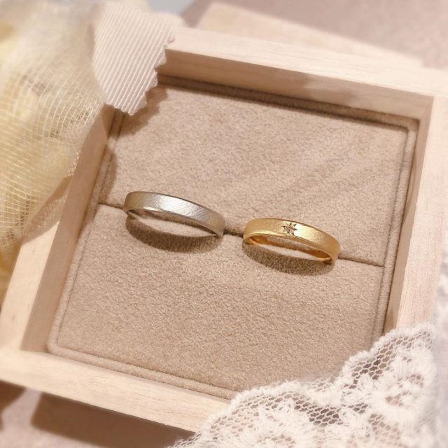 ケース入り結婚指輪画像 - YUKA HOJO - Weave / ウィーブ
