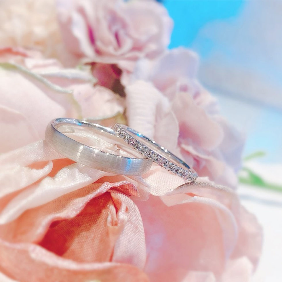 インスタ画像　MILK & Strawberry -CERISE[セリーズ]　エタニティリング　結婚指輪