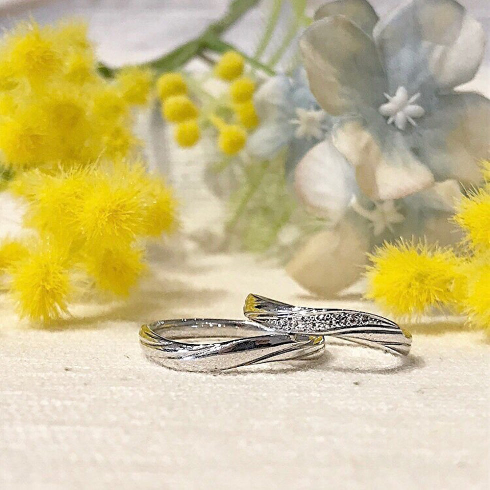 インスタ画像 - katamu - 木の芽風(このめかぜ)　結婚指輪