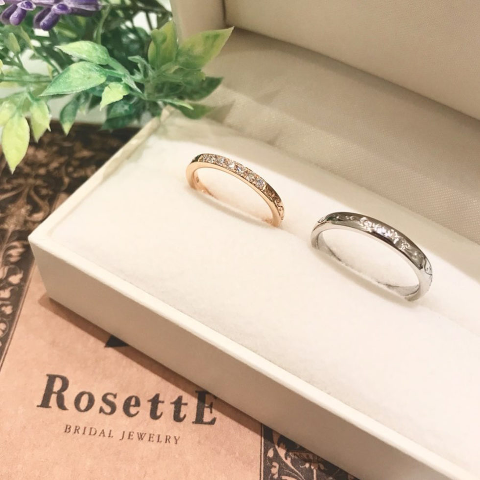 ケース入り結婚指輪画像 - RosettE/ロゼット - SUNSHINE / 太陽