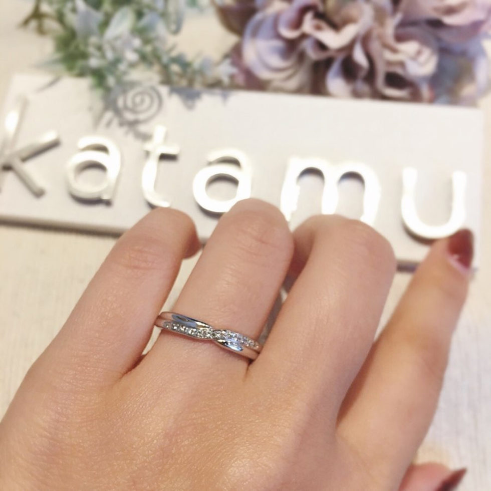 着画 - katamu - 縁(えにし) 　結婚指輪