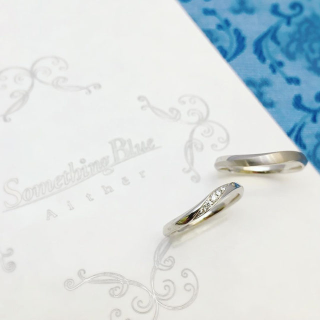 インスタ画像 - Something Blue Aither - Luster / ラスター　SH706/SH707　結婚指輪