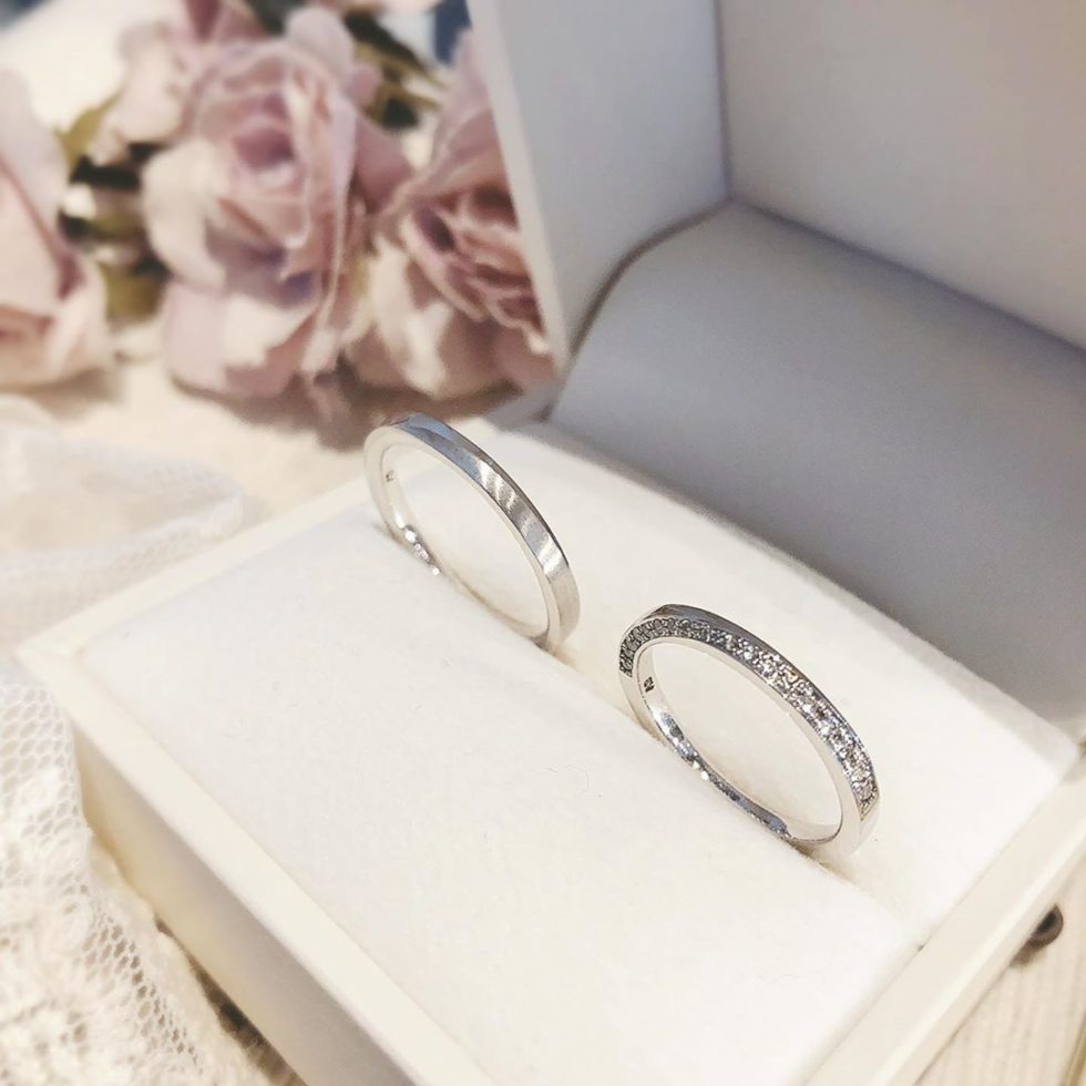 ケース入り結婚指輪画像 - RosettE/ロゼット - LAKE / 湖