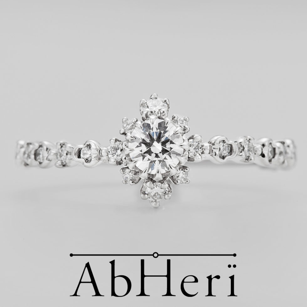AbHeri – アベリ 婚約指輪【雪の結晶】