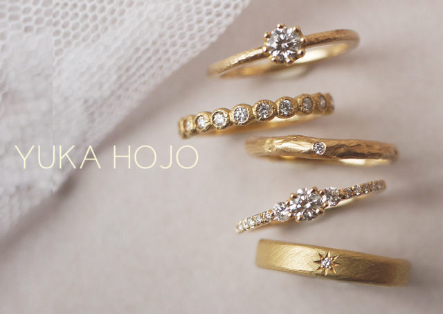 YUKA HOJO(ユカホウジョウ)エンゲージリング(婚約指輪)&マリッジリング(結婚指輪)