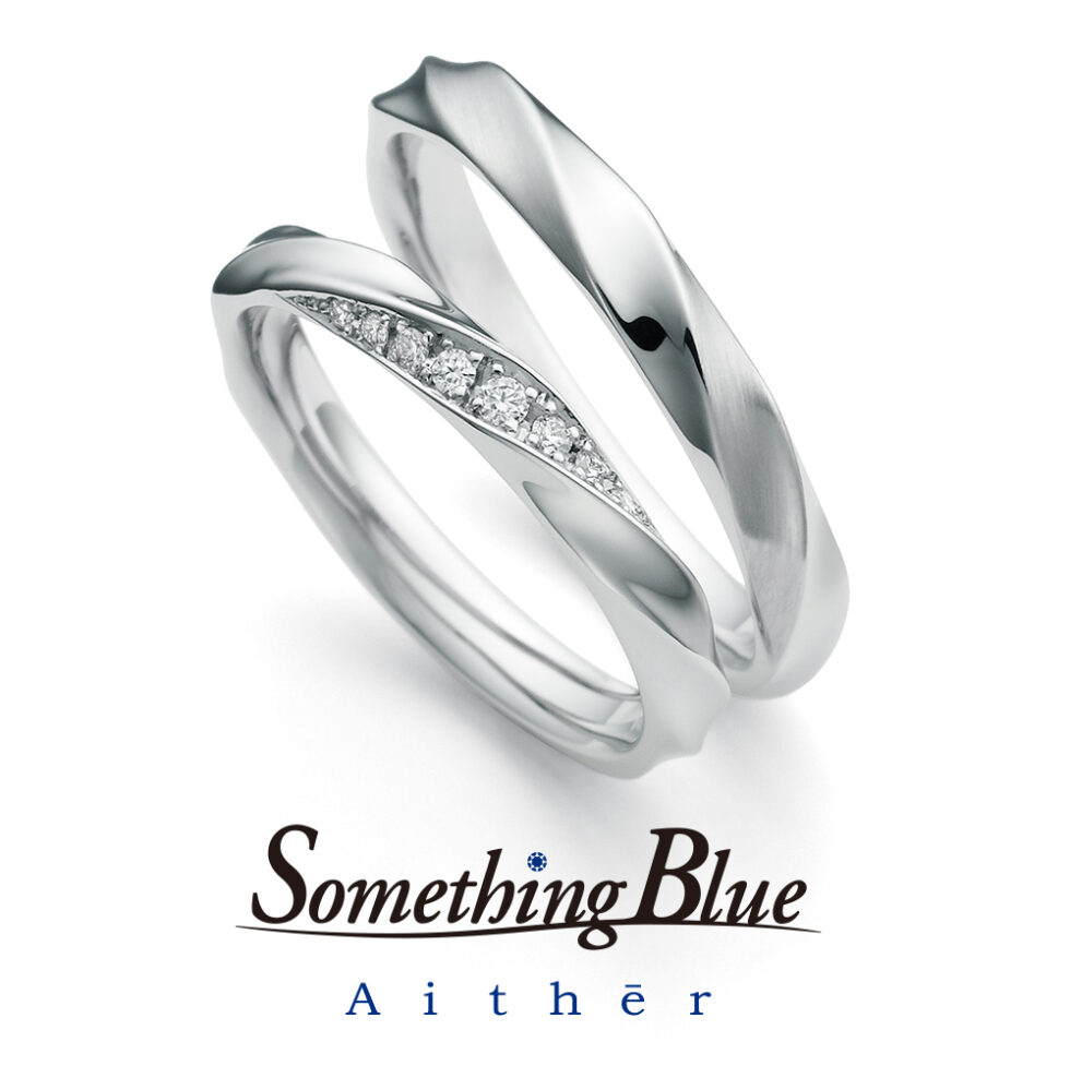 Something Blue Aither – Feather / フェザー 結婚指輪 SH716,SH717