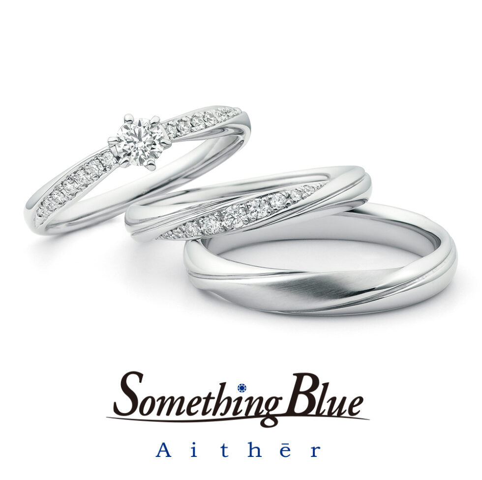 婚約指輪&結婚指輪(セットリング) - Something Blue Aither - Bless / ブレス SHE007/SH714/SH715