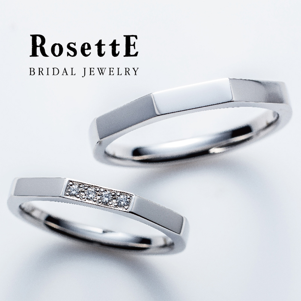 RosettE – Tower / 塔 結婚指輪 | ロゼット(RosettE) | 結婚指輪