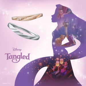 Disney Tangled ディズニー｢ラプンツェル｣ 【Tiara of Promise〜約束のティアラ〜】 婚約指輪 (2021〜2022期間数量限定モデル)