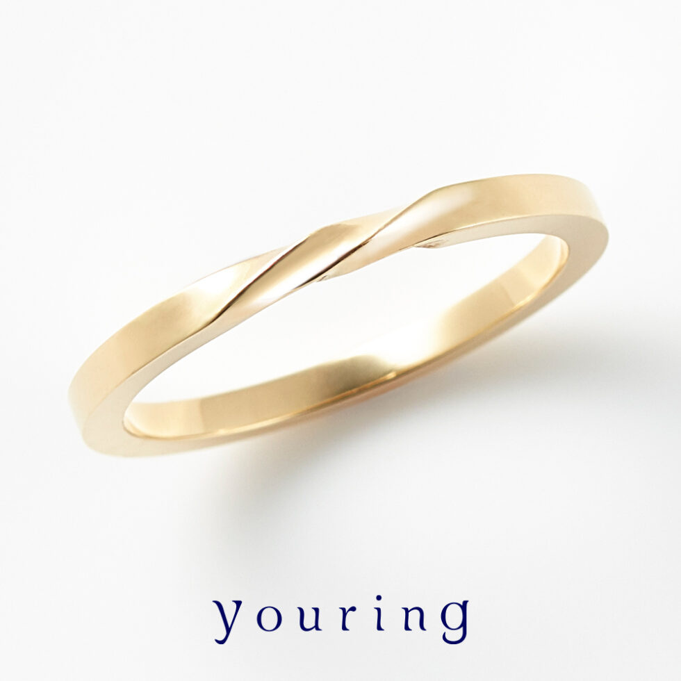 結婚指輪 - youring - Infinity Ring / インフィニティーリング　イエローゴールド
