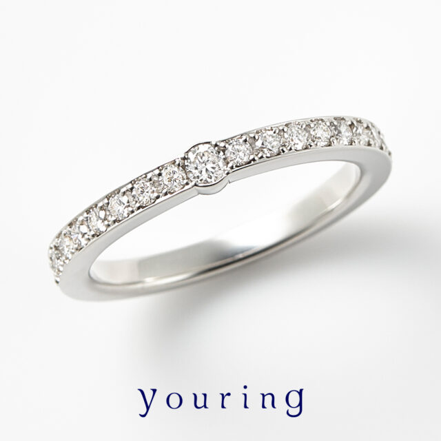 youring – Clarity Line Ring / クラリティー ラインリング 婚約指輪