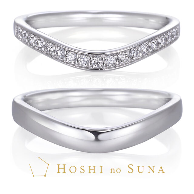 【NEW】星の砂 CAPH / カーフ(カシオペア座) 結婚指輪