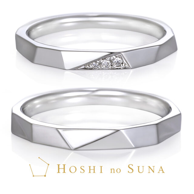 【NEW】星の砂 DUBHE / ドゥべ(おおくま座) 結婚指輪