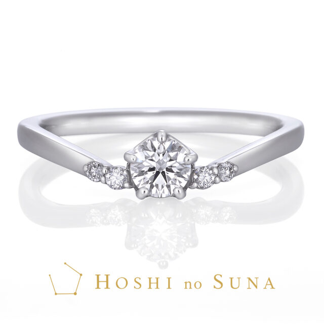【NEW】星の砂 CAPH / カーフ(カシオペア座) 婚約指輪