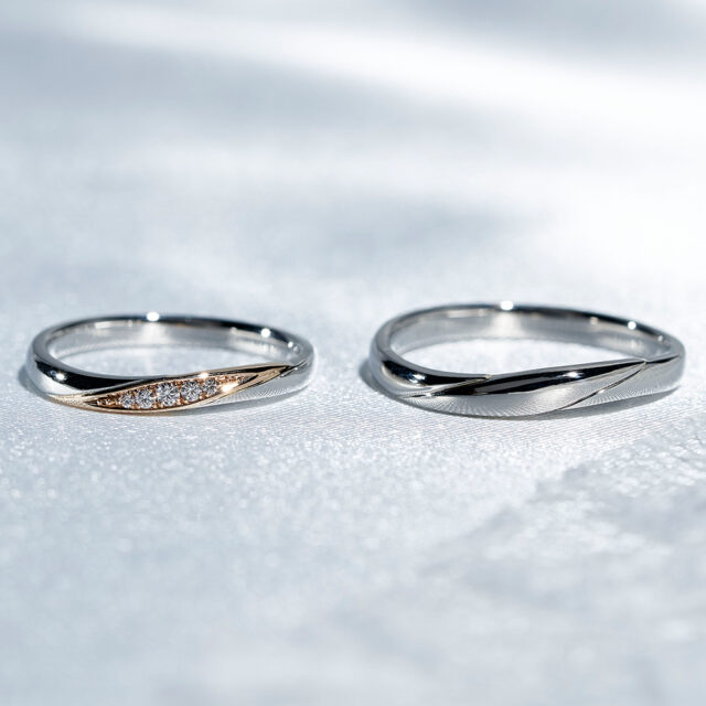 【NEW】JKPLANETリミテッドエディション JKPL-7E 婚約指輪(シャンパンゴールド)