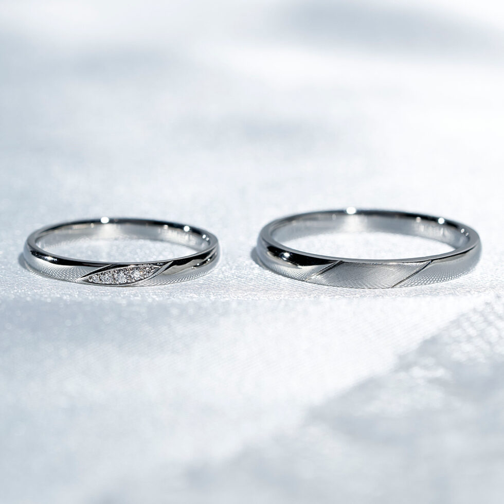 結婚指輪　JKPLANETリミテッドエディション JKPL-4L/4M　プラチナ