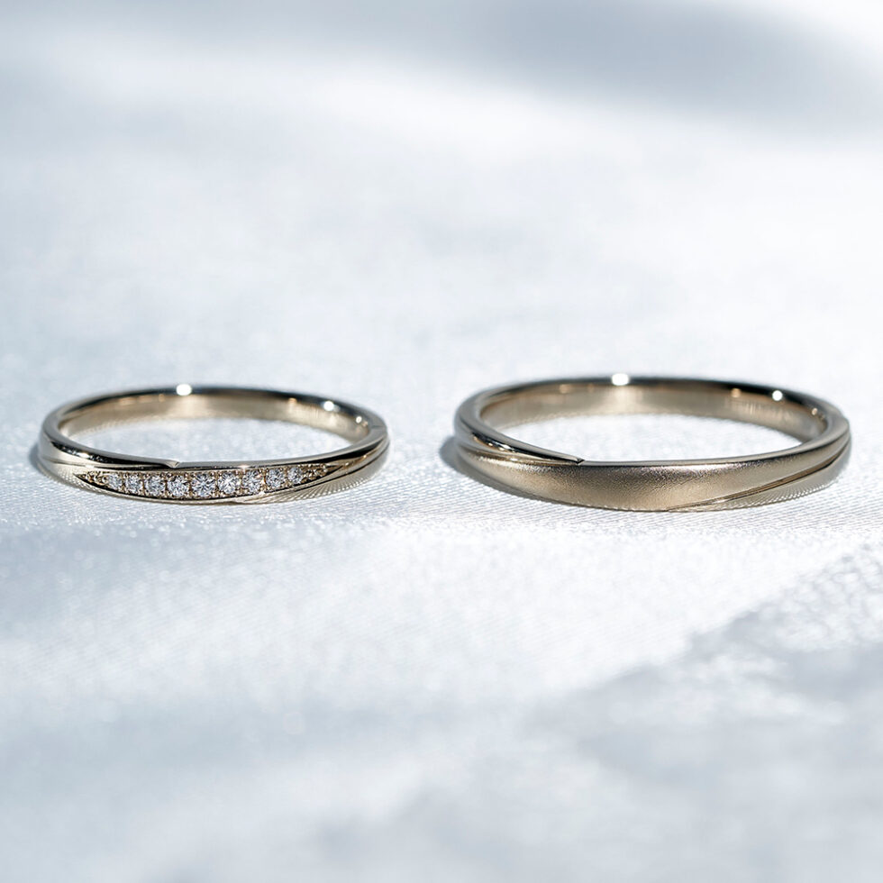 結婚指輪　JKPLANETリミテッドエディション JKPL-5L/5M　シャンパンゴールド