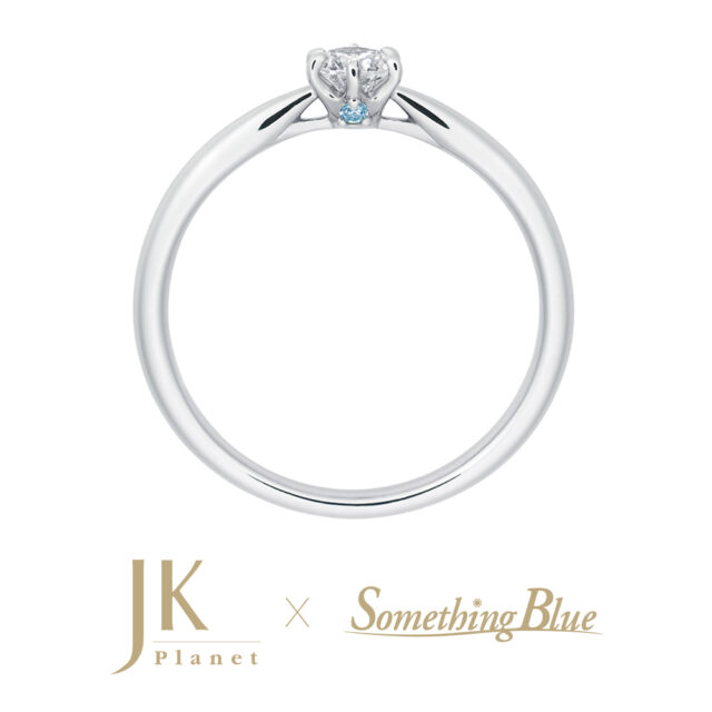 JKPLANET × Something Blue – Iris / イリス 婚約指輪 JSE9004(ブルーダイヤモンド)