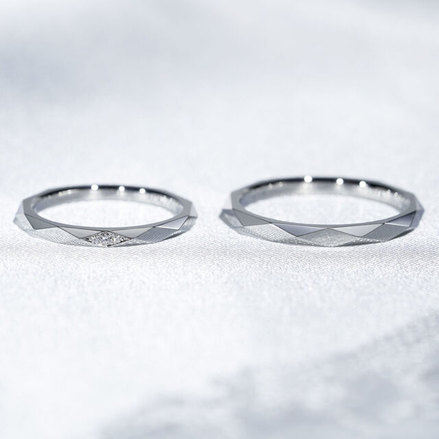 結婚指輪　JKPLANETリミテッドエディション JKPL-7L/7M　プラチナ