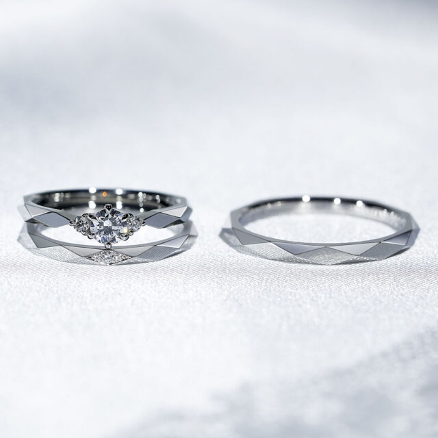【2023年最新･人気】カットデザインを施した、カットリング・多面カットの結婚指輪(マリッジリング)をご紹介!【JKPLANET/結婚指輪のセレクトショップ】