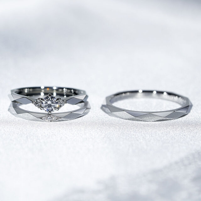 【2025年最新･人気】カットデザインを施した、カットリング・多面カットの結婚指輪(マリッジリング)をご紹介!【JKPLANET/結婚指輪のセレクトショップ】