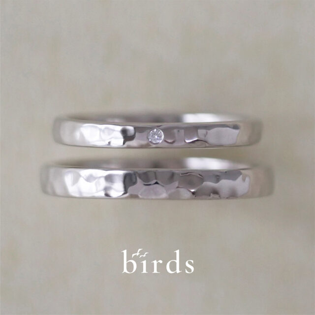 【NEW】birds – particle / パーティクル 結婚指輪