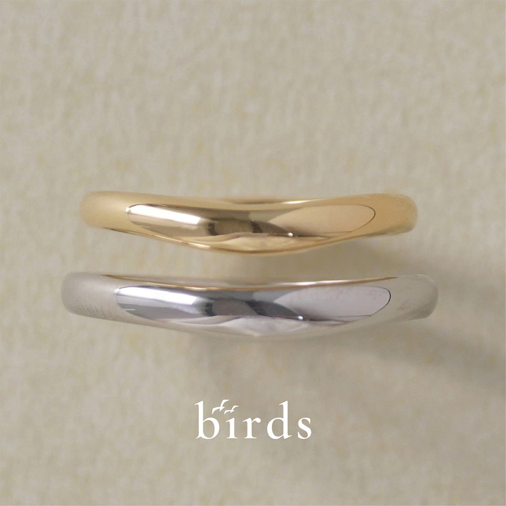 【セレブ愛用PB!】花モチーフ付♪バックスリングフラット GOLD 美品 BIZOUX ビズー リング フルールブラン ダイヤモンド